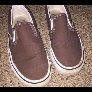 Maroon vans